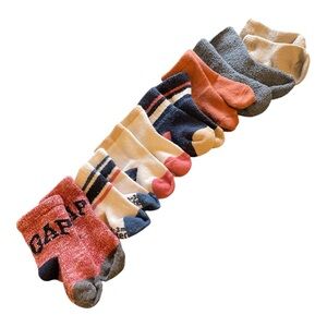 GAP Carters 0-3m 0-6m Baby Multicolor Socks Set Lot Bundle